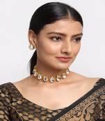 Kundan Choker with Kundan Studs