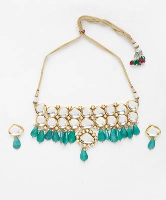 Kundan Choker with Studs 2