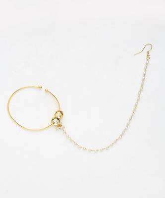 Double Kundan Nose Ring 2