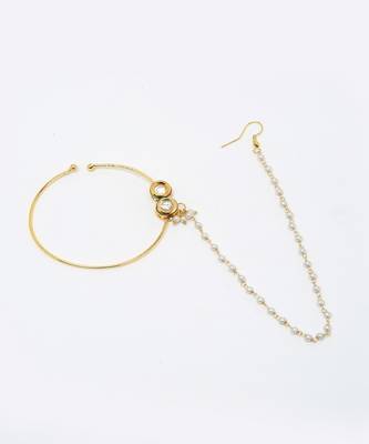 Double Kundan Nose Ring 3