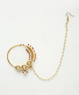 Maharani Kundan Nose Ring 2