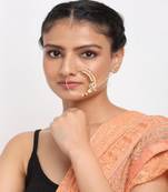 Maharani Kundan Nose Ring
