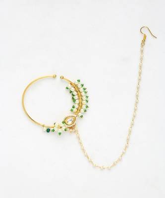 Maharani Kundan Nose Ring 2