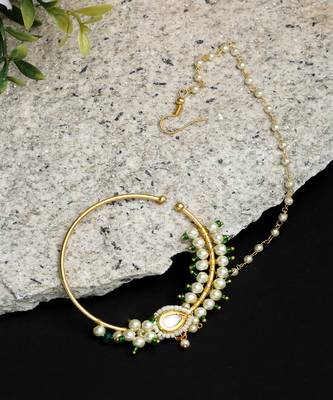 Maharani Kundan Nose Ring 5