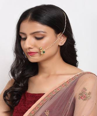 Kundan Nose Ring 1
