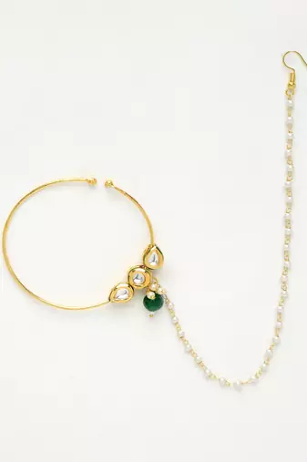 Kundan Nose Ring