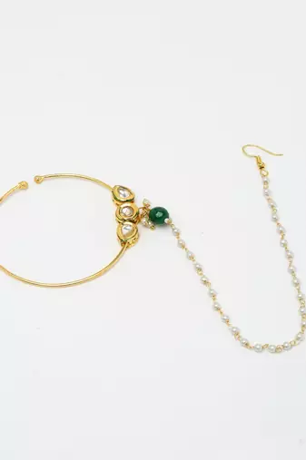 Kundan Nose Ring