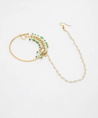 Maharani Kundan Nose Ring 3
