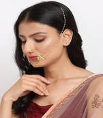 Maharani Kundan Nose Ring