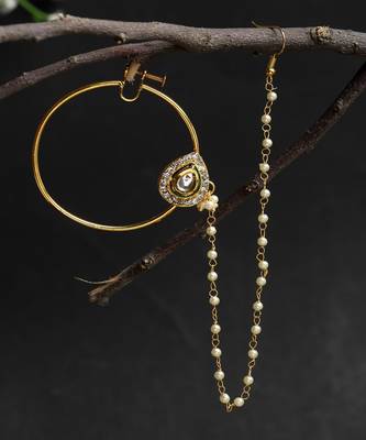 Maharani Kundan Nose Ring 5