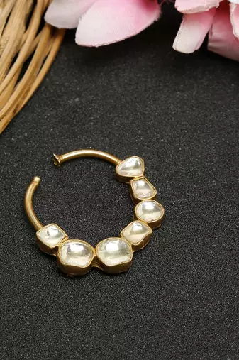 Kundan Nose Ring