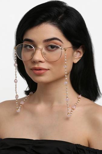 Stone And Gold Mask Chain