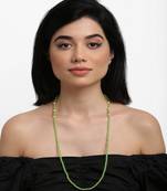 Stone And Gold Mask Chain