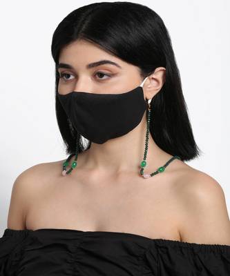 Stone And Gold Mask Chain 1