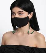 Stone And Gold Mask Chain