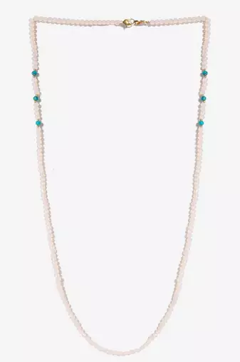 Stone And Gold Mask Chain
