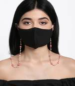 Stone And Gold Mask Chain