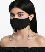 Stone And Gold Mask Chain