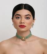 Kundan Choker with Studs