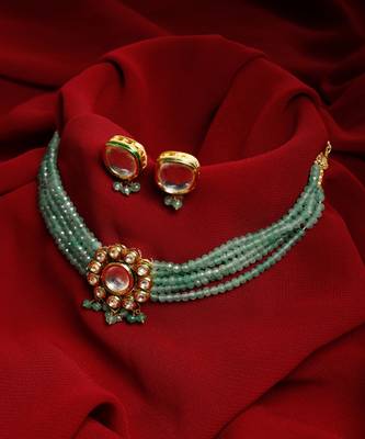 Kundan Choker with Studs 2