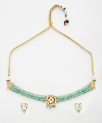 Kundan Choker with Studs 3