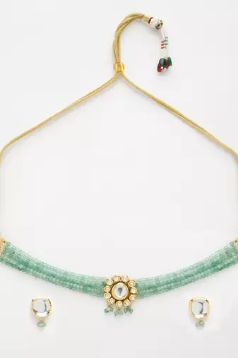 Kundan Choker with Studs
