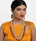 Kundan Neckpiece with Earrings