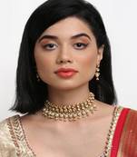 Kundan Choker with Earrings