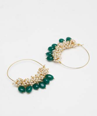 Pearl & Emerald Loops 4