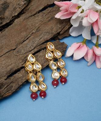 Stone Kundan Earrings 2