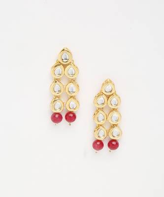 Stone Kundan Earrings 3
