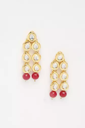 Stone Kundan Earrings