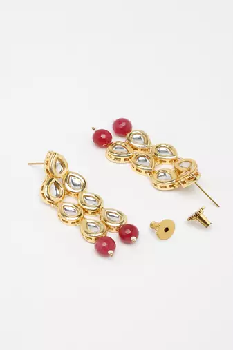 Stone Kundan Earrings