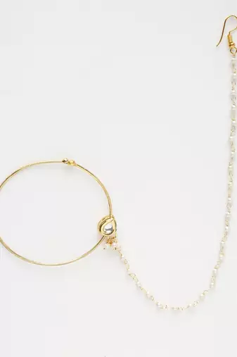 Stone Nose Ring