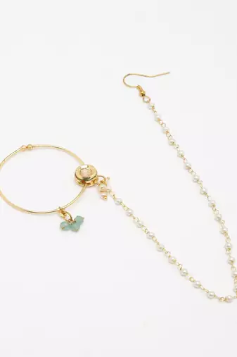 Kundan Nose Ring