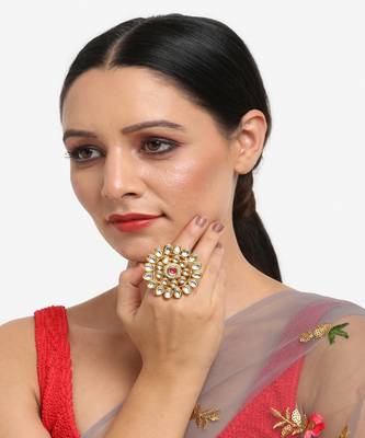 Oversized Cocktail Ring 1