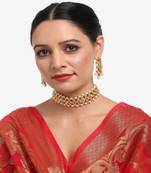 Kundan Choker with Earrings
