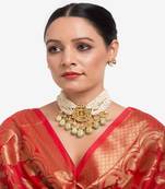 Kundan Choker with Earrings