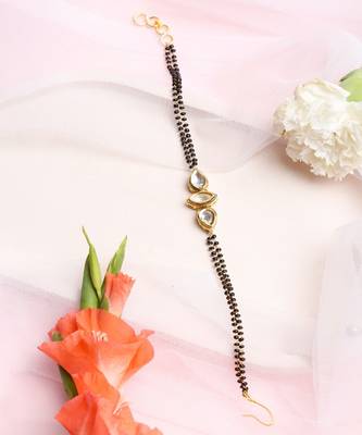Kundan Bracelet Mangalsutra 2
