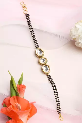 Kundan Bracelet Mangalsutra