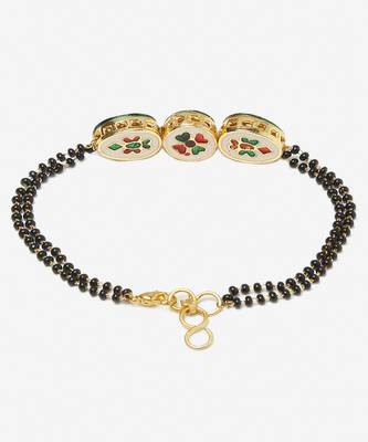 Kundan Bracelet Mangalsutra 4