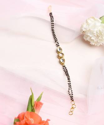 Kundan Bracelet Mangalsutra 2