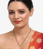 Kundan Mangalsutra with Studs