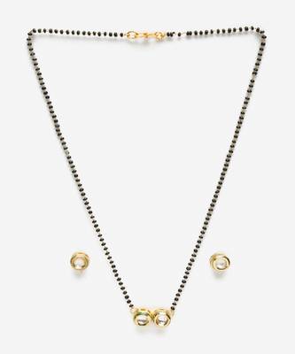 Kundan Mangalsutra with Studs 3