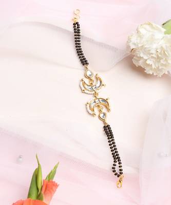 Kundan Bracelet Mangalsutra 2