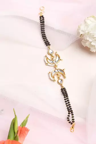 Kundan Bracelet Mangalsutra