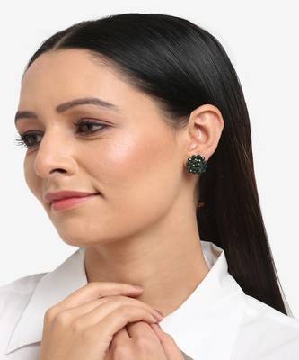 Bottle Green Studs 1