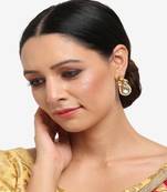 Kundan Drop Studs