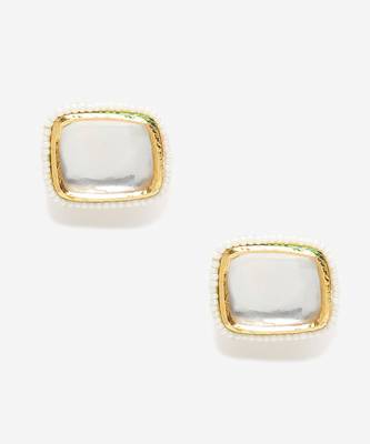 Kundan Pearl Studs 3
