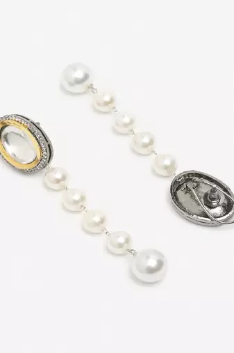 Kundan Pearl Earrings